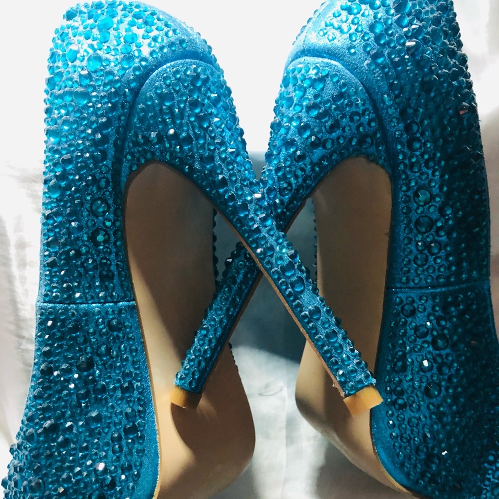 Lauren Lorraine Rhinestone Heels
